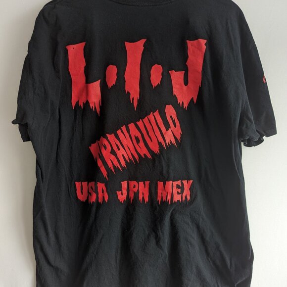 Los Ingobernables de Japon NJPW New Japan Pro Wrestling Blood Drip Hard Shirt - Picture 2 of 3